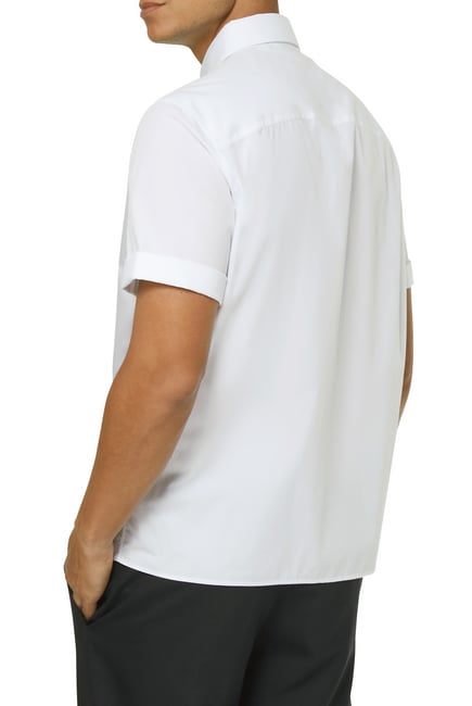 Bold Neck Short Sleeve Shirt